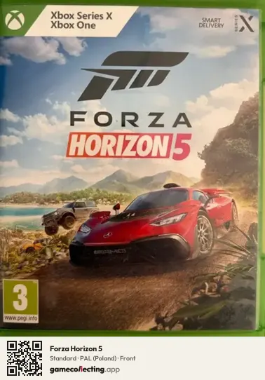 Forza Horizon 5 Xbox Series X, Poland box front