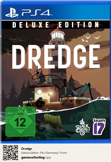 Dredge PlayStation 4, Germany box front