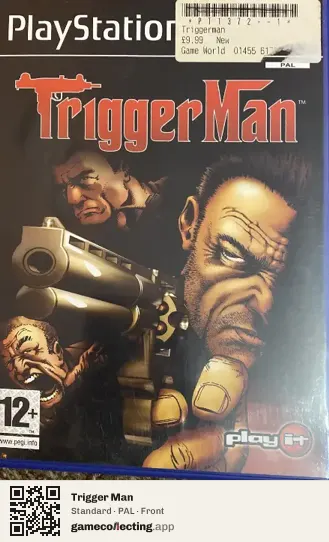 Trigger Man PlayStation 2, PAL box front