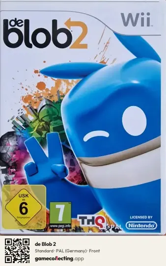 de Blob 2 Nintendo Wii, Germany box front