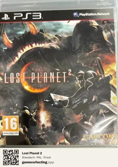 Lost Planet 2 PlayStation 3, PAL box front
