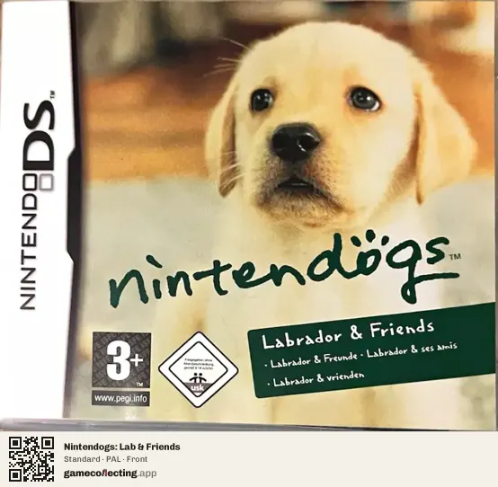 Nintendogs: Lab & Friends Nintendo DS, PAL box front