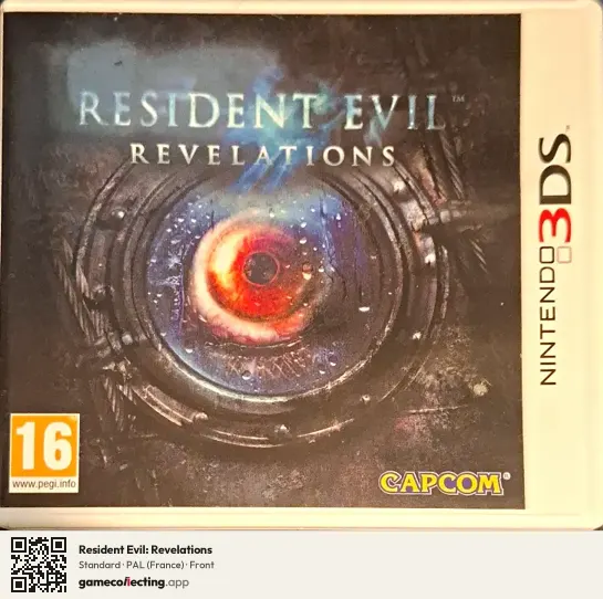 Resident Evil: Revelations Nintendo 3DS, France box front