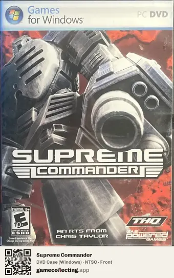Supreme Commander Computer, NTSC box front