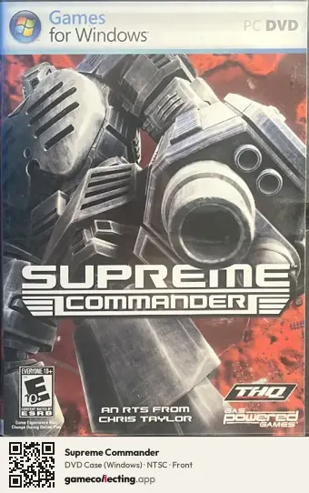 Supreme Commander Computer, NTSC box front