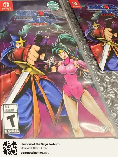 Shadow of the Ninja: Reborn Nintendo Switch, NTSC box front
