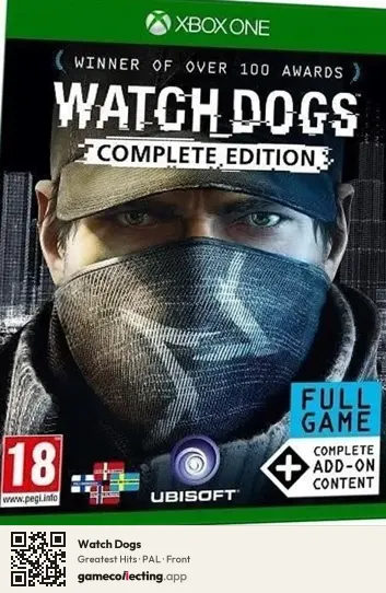 Watch Dogs Xbox One, PAL box front
