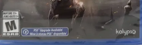 Disciples: Liberation, the ESRB box on its front