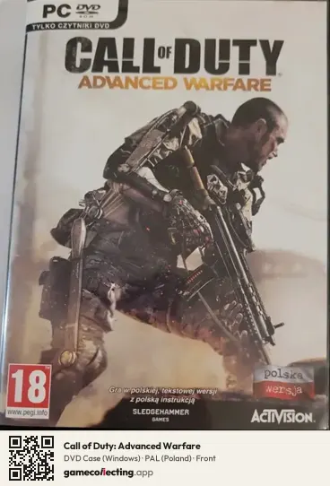 Call of Duty: Advanced Warfare Computer, Poland box front