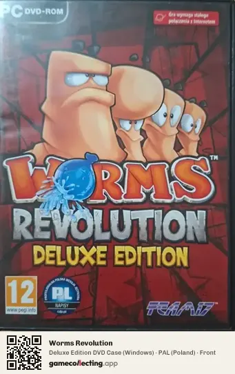 Worms Revolution Computer, Poland box front