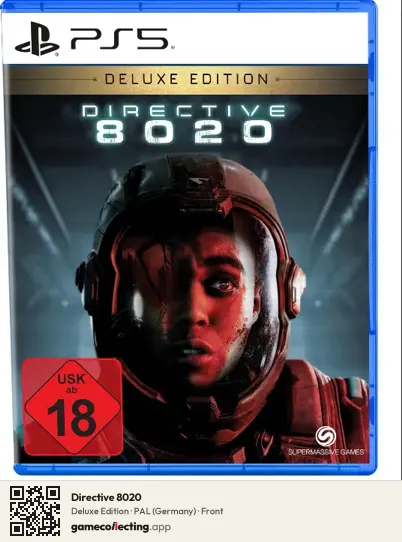 Directive 8020 PlayStation 5, Germany box front
