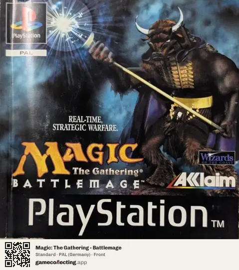 Magic: The Gathering - Battlemage PlayStation, Germany box front