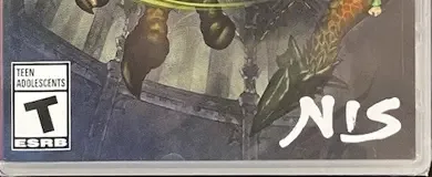 GrimGrimoire OnceMore, the ESRB box on its front