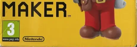 Super Mario Maker, the USK square on its front