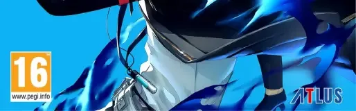 Persona 3 Reload, the PEGI square on its front