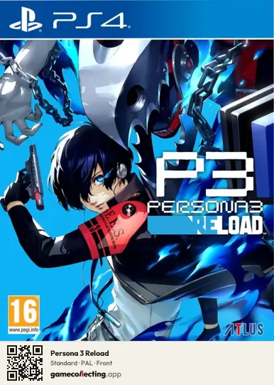 Persona 3 Reload PlayStation 4, PAL box front