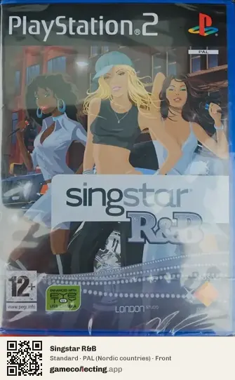 Singstar R&B PlayStation 2, Nordic countries box front