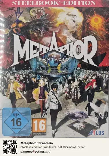 Metaphor: ReFantazio Computer, Germany box front