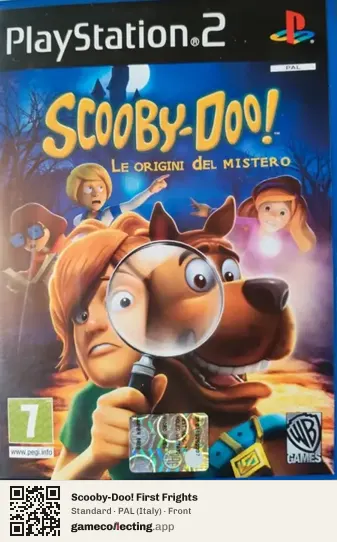 Scooby-Doo! First Frights PlayStation 2, Italy box front