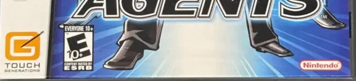 Elite Beat Agents, the ESRB box on its front