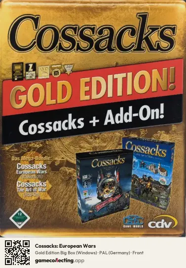 Cossacks: European Wars Computer, Germany box front