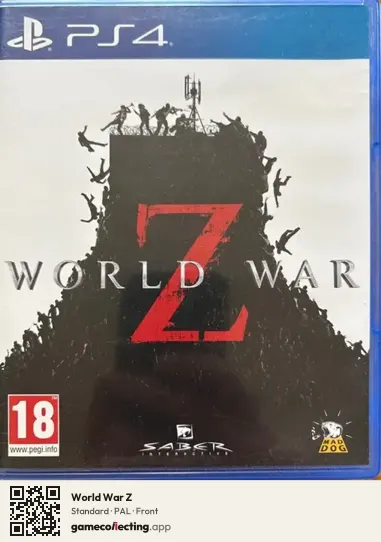 World War Z PlayStation 4, PAL box front