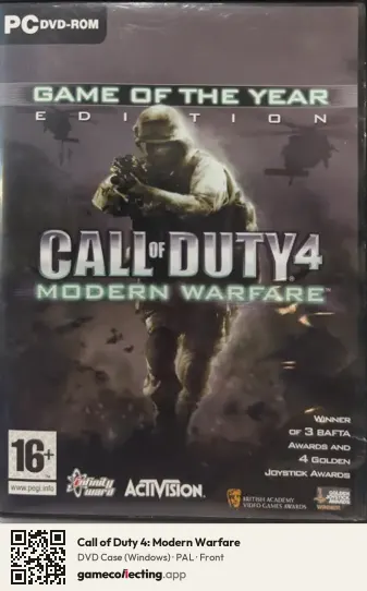 Call of Duty 4: Modern Warfare Computer, PAL box front