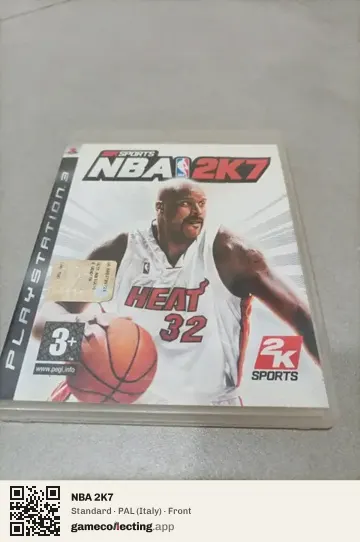 NBA 2K7 PlayStation 3, Italy box front