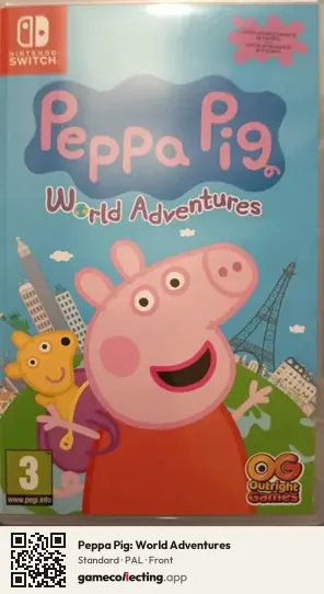 Peppa Pig: World Adventures Nintendo Switch, PAL box front