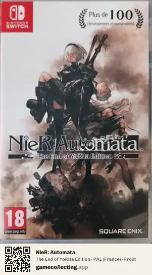 NieR: Automata Nintendo Switch, France box front