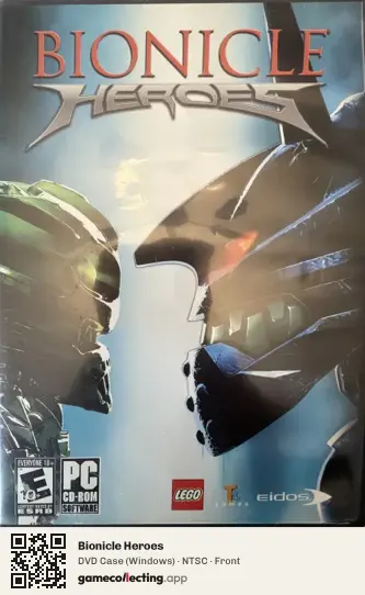Bionicle Heroes Computer, NTSC box front