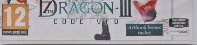 7th Dragon III Code: VFD, the USK square on its front