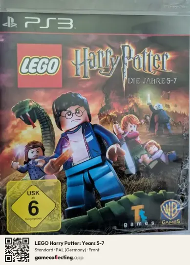 LEGO Harry Potter: Years 5-7 PlayStation 3, Germany box front