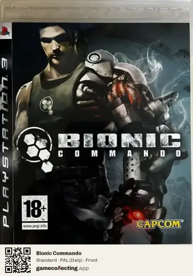 Bionic Commando PlayStation 3, Italy box front