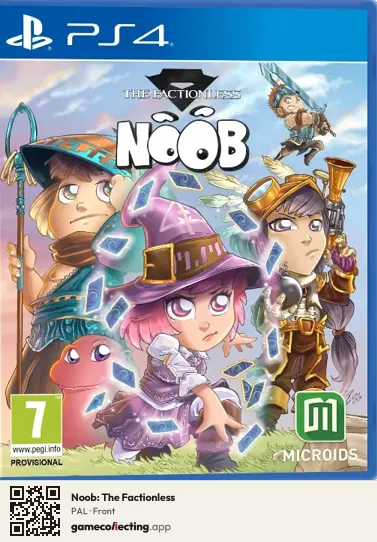 Noob: The Factionless PlayStation 4, PAL box front