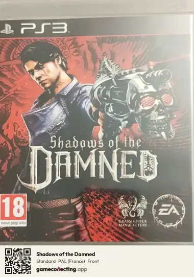 Shadows of the Damned PlayStation 3, France box front