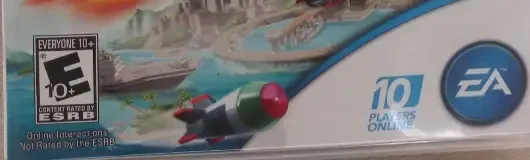 MySims SkyHeroes, the ESRB box on its front