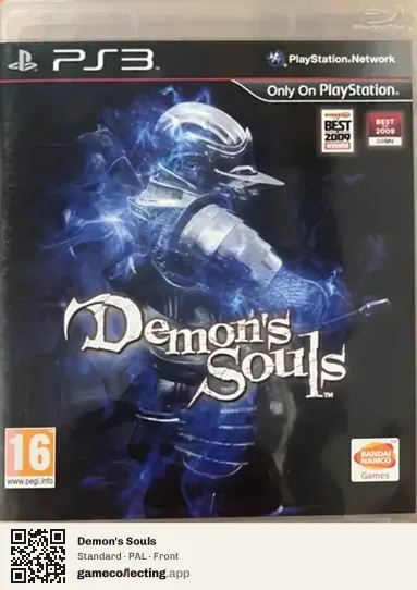 Demon's Souls PlayStation 3, PAL box front