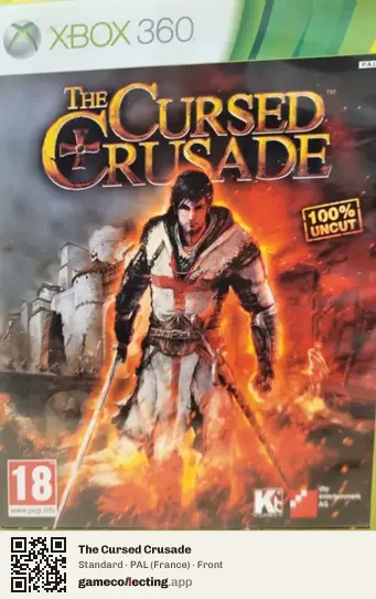 The Cursed Crusade Xbox 360, France box front