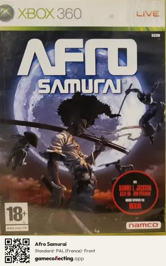 Afro Samurai Xbox 360, France box front