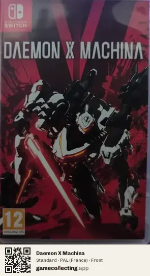 Daemon X Machina Nintendo Switch, France box front