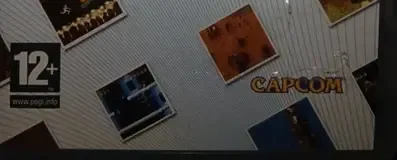 Capcom Classics Collection Reloaded, the PEGI square on its front