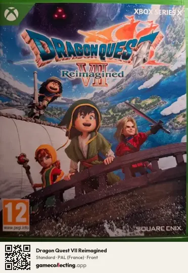 Dragon Quest VII Reimagined Xbox Series X, France box front