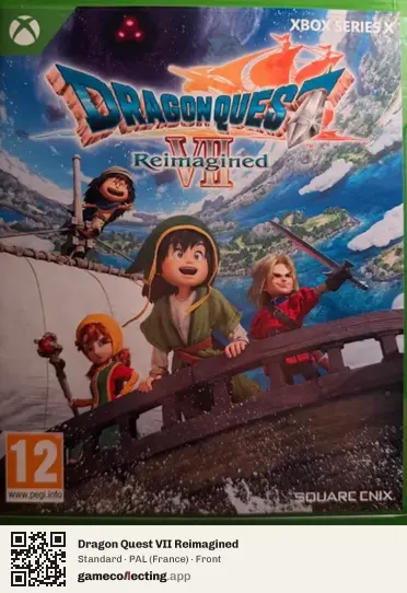 Dragon Quest VII Reimagined Xbox Series X, France box front
