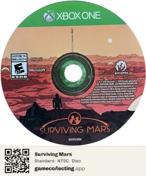 Surviving Mars Xbox One, NTSC disc