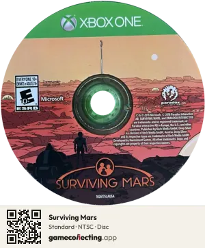 Surviving Mars Xbox One, NTSC disc