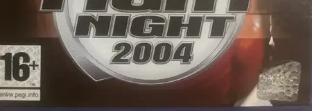 Fight Night 2004, the PEGI square on its front