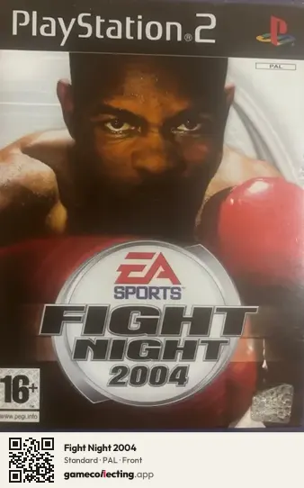 Fight Night 2004 PlayStation 2, PAL box front