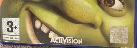 Shrek 2, the PEGI square on its front