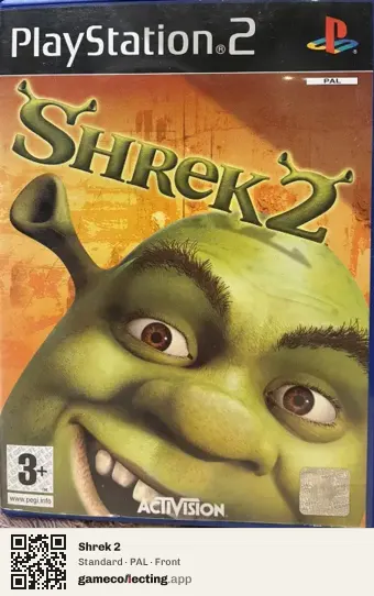 Shrek 2 PlayStation 2, PAL box front
